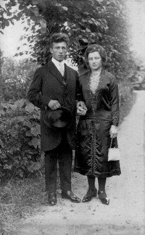 Trouwfoto 1927 - Marriage picture 1927
