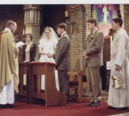 Kerkelijk huwelijk van Rene en Maria - Church wedding of Rene and Maria