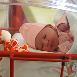 Shannon Spruit vlak na haar geboorte - Shannon Spruit afther her birth