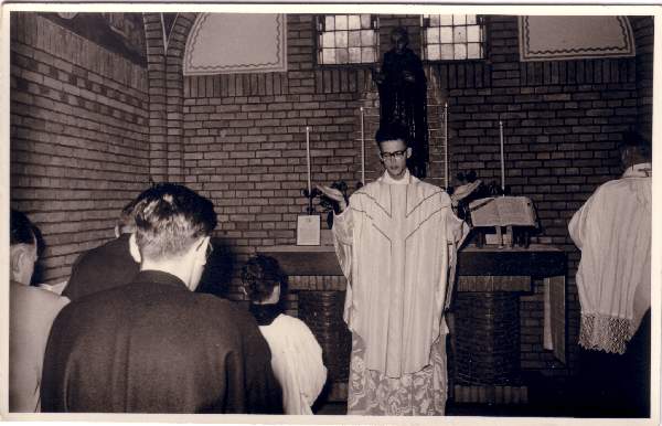 De eerste mis van Cor in 1962 - The first mass of Cor in 1962