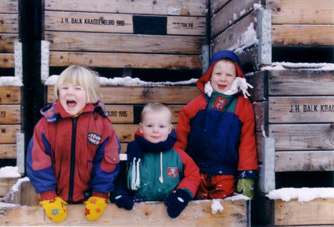 Renate, Simon en Michel Balk