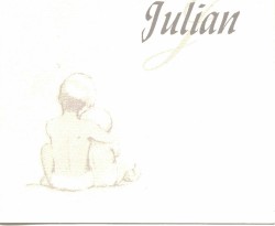 Het geboortekaartje van Julian Navis - The birthcard of Julian Navis
